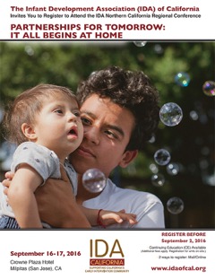 IDA Conference – Partnerships for Tomorrow:  It all Begins at Home!