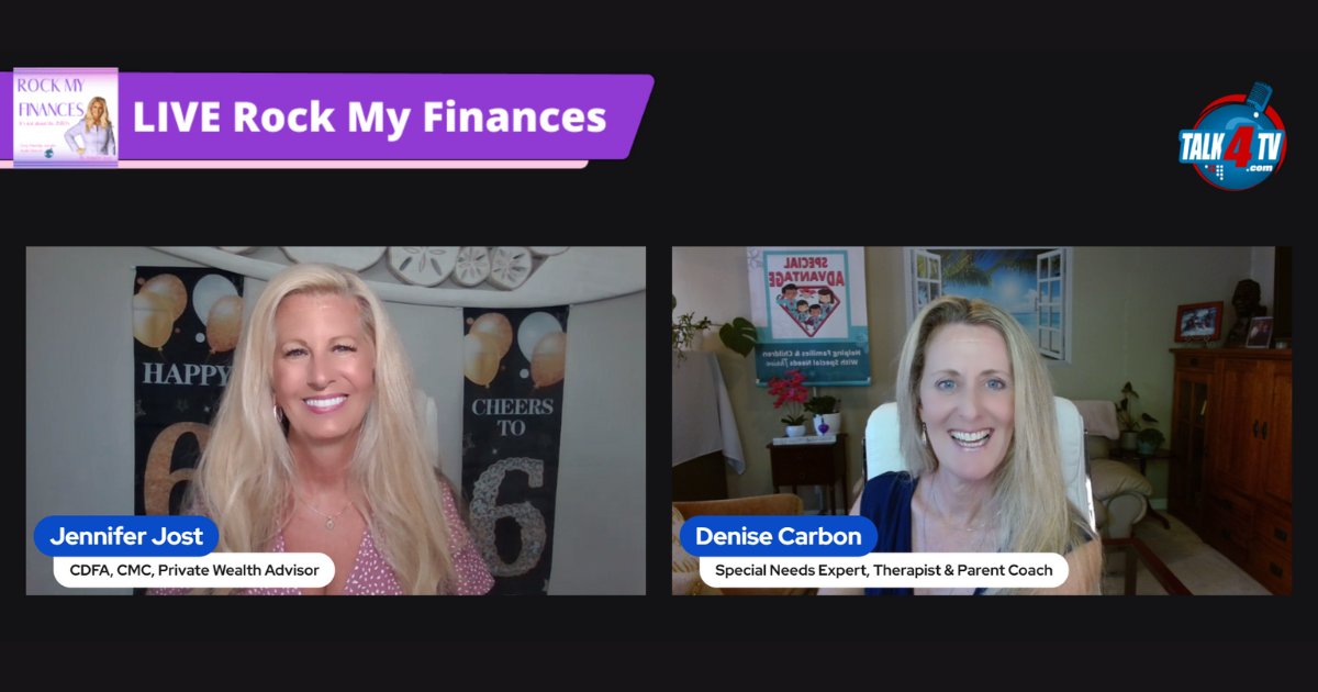 Interview With Jennifer Jost, Wealth Advisor, LIVE Rock My Finances – Talk4TV.com